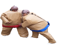 You can rent an awesome sumo suit for your kids birthday party quickly and easily. in Monmouth Beach